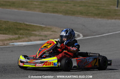 07/03/2010 : 1ère manche du Championnat du Sud 2010 à Lavelanet (photos Antoine Camblor) 2010 — karting