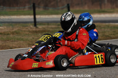 07/03/2010 : 1ère manche du Championnat du Sud 2010 à Lavelanet (photos Antoine Camblor) 2010 — karting