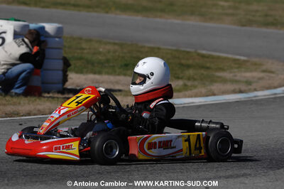 07/03/2010 : 1ère manche du Championnat du Sud 2010 à Lavelanet (photos Antoine Camblor) 2010 — karting