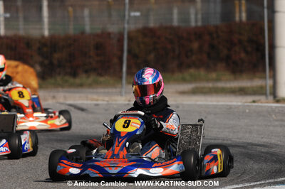 07/03/2010 : 1ère manche du Championnat du Sud 2010 à Lavelanet (photos Antoine Camblor) 2010 — karting