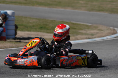 07/03/2010 : 1ère manche du Championnat du Sud 2010 à Lavelanet (photos Antoine Camblor) 2010 — karting