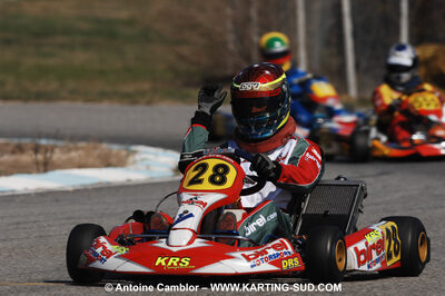 07/03/2010 : 1ère manche du Championnat du Sud 2010 à Lavelanet (photos Antoine Camblor) 2010 — karting
