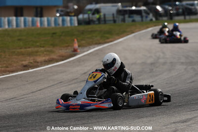 07/03/2010 : 1ère manche du Championnat du Sud 2010 à Lavelanet (photos Antoine Camblor) 2010 — karting