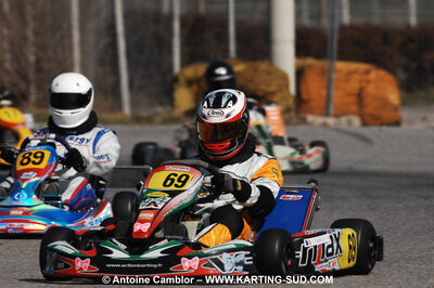 07/03/2010 : 1ère manche du Championnat du Sud 2010 à Lavelanet (photos Antoine Camblor) 2010 — karting