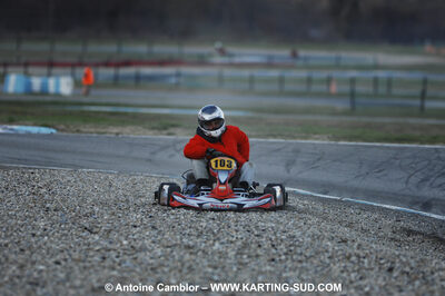07/03/2010 : 1ère manche du Championnat du Sud 2010 à Lavelanet (photos Antoine Camblor) 2010 — karting
