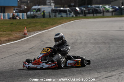 07/03/2010 : 1ère manche du Championnat du Sud 2010 à Lavelanet (photos Antoine Camblor) 2010 — karting