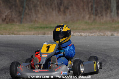 07/03/2010 : 1ère manche du Championnat du Sud 2010 à Lavelanet (photos Antoine Camblor) 2010 — karting