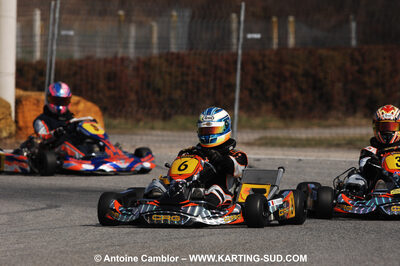 07/03/2010 : 1ère manche du Championnat du Sud 2010 à Lavelanet (photos Antoine Camblor) 2010 — karting