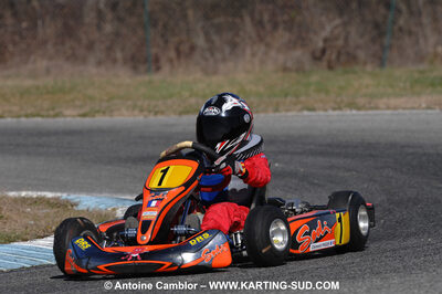 07/03/2010 : 1ère manche du Championnat du Sud 2010 à Lavelanet (photos Antoine Camblor) 2010 — karting