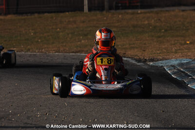 07/03/2010 : 1ère manche du Championnat du Sud 2010 à Lavelanet (photos Antoine Camblor) 2010 — karting