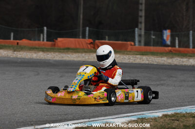 07/03/2010 : 1ère manche du Championnat du Sud 2010 à Lavelanet (photos Antoine Camblor) 2010 — karting
