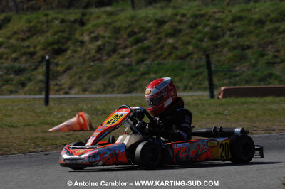 07/03/2010 : 1ère manche du Championnat du Sud 2010 à Lavelanet (photos Antoine Camblor) 2010 — karting