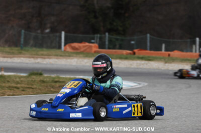 07/03/2010 : 1ère manche du Championnat du Sud 2010 à Lavelanet (photos Antoine Camblor) 2010 — karting