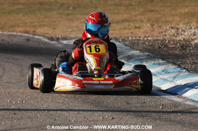 07/03/2010 : 1ère manche du Championnat du Sud 2010 à Lavelanet (photos Antoine Camblor) 2010 — karting