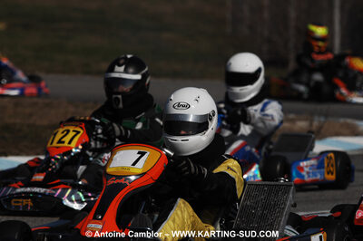 07/03/2010 : 1ère manche du Championnat du Sud 2010 à Lavelanet (photos Antoine Camblor) 2010 — karting