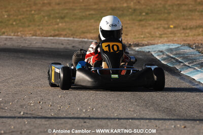 07/03/2010 : 1ère manche du Championnat du Sud 2010 à Lavelanet (photos Antoine Camblor) 2010 — karting