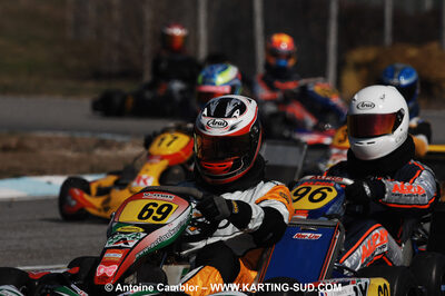 07/03/2010 : 1ère manche du Championnat du Sud 2010 à Lavelanet (photos Antoine Camblor) 2010 — karting