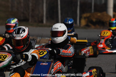 07/03/2010 : 1ère manche du Championnat du Sud 2010 à Lavelanet (photos Antoine Camblor) 2010 — karting