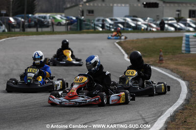 07/03/2010 : 1ère manche du Championnat du Sud 2010 à Lavelanet (photos Antoine Camblor) 2010 — karting