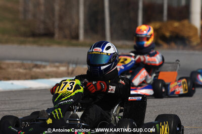 07/03/2010 : 1ère manche du Championnat du Sud 2010 à Lavelanet (photos Antoine Camblor) 2010 — karting