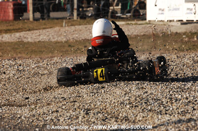 07/03/2010 : 1ère manche du Championnat du Sud 2010 à Lavelanet (photos Antoine Camblor) 2010 — karting