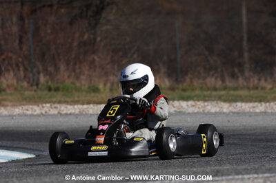 07/03/2010 : 1ère manche du Championnat du Sud 2010 à Lavelanet (photos Antoine Camblor) 2010 — karting