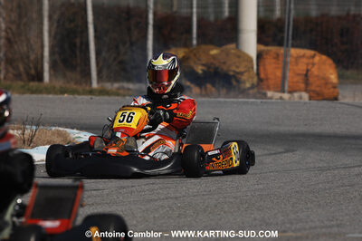 07/03/2010 : 1ère manche du Championnat du Sud 2010 à Lavelanet (photos Antoine Camblor) 2010 — karting