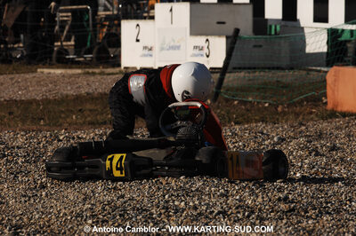 07/03/2010 : 1ère manche du Championnat du Sud 2010 à Lavelanet (photos Antoine Camblor) 2010 — karting