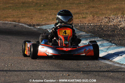 07/03/2010 : 1ère manche du Championnat du Sud 2010 à Lavelanet (photos Antoine Camblor) 2010 — karting