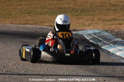 07/03/2010 : 1ère manche du Championnat du Sud 2010 à Lavelanet (photos Antoine Camblor) 2010 — karting