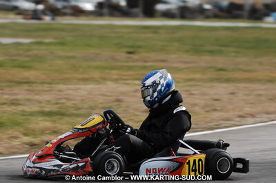 07/03/2010 : 1ère manche du Championnat du Sud 2010 à Lavelanet (photos Antoine Camblor) 2010 — karting