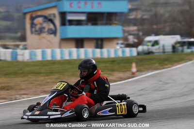 07/03/2010 : 1ère manche du Championnat du Sud 2010 à Lavelanet (photos Antoine Camblor) 2010 — karting