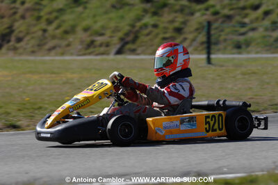 07/03/2010 : 1ère manche du Championnat du Sud 2010 à Lavelanet (photos Antoine Camblor) 2010 — karting