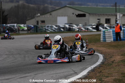 07/03/2010 : 1ère manche du Championnat du Sud 2010 à Lavelanet (photos Antoine Camblor) 2010 — karting