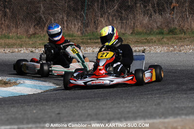 07/03/2010 : 1ère manche du Championnat du Sud 2010 à Lavelanet (photos Antoine Camblor) 2010 — karting