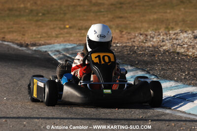 07/03/2010 : 1ère manche du Championnat du Sud 2010 à Lavelanet (photos Antoine Camblor) 2010 — karting