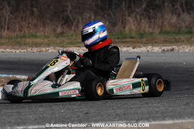 07/03/2010 : 1ère manche du Championnat du Sud 2010 à Lavelanet (photos Antoine Camblor) 2010 — karting