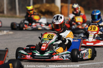 07/03/2010 : 1ère manche du Championnat du Sud 2010 à Lavelanet (photos Antoine Camblor) 2010 — karting