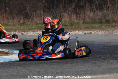 07/03/2010 : 1ère manche du Championnat du Sud 2010 à Lavelanet (photos Antoine Camblor) 2010 — karting