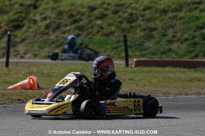 07/03/2010 : 1ère manche du Championnat du Sud 2010 à Lavelanet (photos Antoine Camblor) 2010 — karting