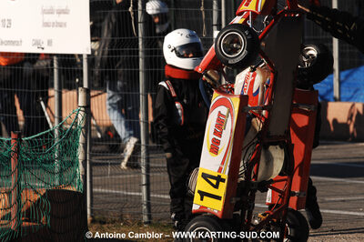 07/03/2010 : 1ère manche du Championnat du Sud 2010 à Lavelanet (photos Antoine Camblor) 2010 — karting