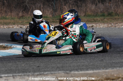 07/03/2010 : 1ère manche du Championnat du Sud 2010 à Lavelanet (photos Antoine Camblor) 2010 — karting