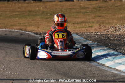 07/03/2010 : 1ère manche du Championnat du Sud 2010 à Lavelanet (photos Antoine Camblor) 2010 — karting