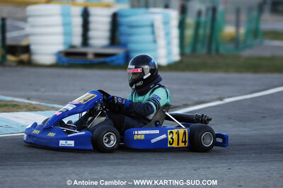 07/03/2010 : 1ère manche du Championnat du Sud 2010 à Lavelanet (photos Antoine Camblor) 2010 — karting