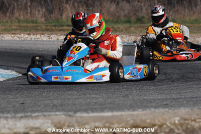07/03/2010 : 1ère manche du Championnat du Sud 2010 à Lavelanet (photos Antoine Camblor) 2010 — karting