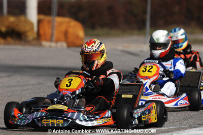 07/03/2010 : 1ère manche du Championnat du Sud 2010 à Lavelanet (photos Antoine Camblor) 2010 — karting