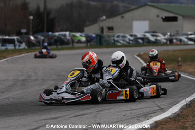 07/03/2010 : 1ère manche du Championnat du Sud 2010 à Lavelanet (photos Antoine Camblor) 2010 — karting