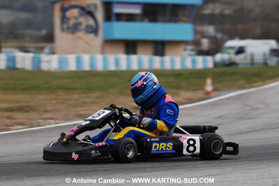 07/03/2010 : 1ère manche du Championnat du Sud 2010 à Lavelanet (photos Antoine Camblor) 2010 — karting