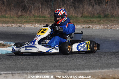 07/03/2010 : 1ère manche du Championnat du Sud 2010 à Lavelanet (photos Antoine Camblor) 2010 — karting