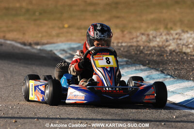 07/03/2010 : 1ère manche du Championnat du Sud 2010 à Lavelanet (photos Antoine Camblor) 2010 — karting